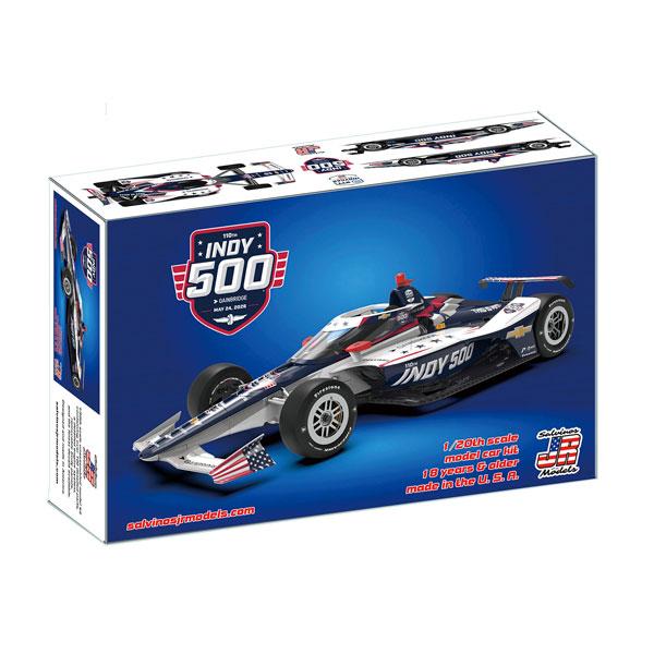 送料無料◆サルビノス 1/20 2026 インディ500 第110回記念大会ロゴリバリーモデル プラモデル INDY2026 【未定予約】