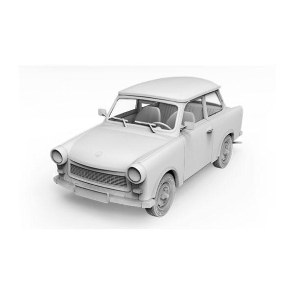 AKインタラクティブ 1/35 トラビ 601S ラリー仕様 プラモデル AK35034