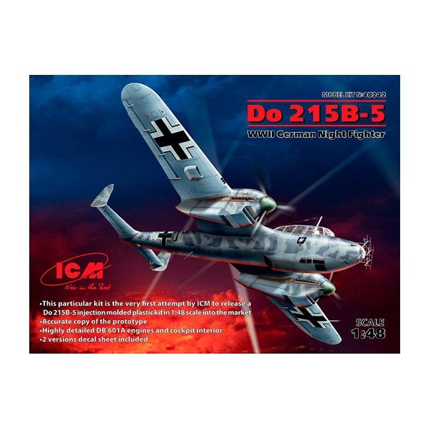 ICM 送料無料◇再販 ICM 1/48 ドルニエ Do215B-5 夜間戦闘機