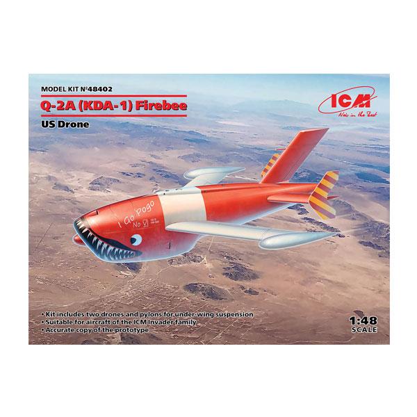 ICM 再販 ICM 1/48 KDA-1 (Q-2A) ファイアビー (2機セット) プラモデル