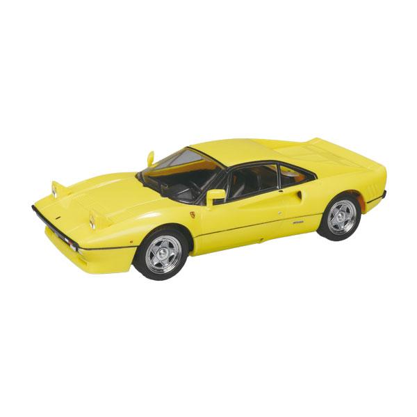 アオシマ 楽プラ スナップキット No.28-YW 1/32 フェラーリ GTO (イエロー) プラモデル 【10月予約】