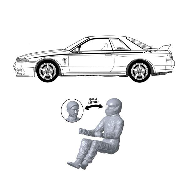 本日正午終了 フジミ AXES 1/12 スカイラインGT-R R32 未組立 フジミ模型 送料無料◇フジミ 1/12 AXESシリーズ No.2 EX-1
