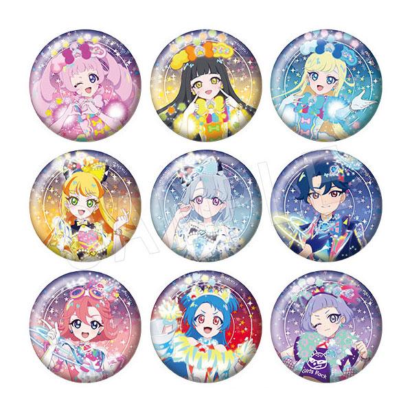 ひみつのアイプリ トレーディングホロ缶バッジ (1BOX) 中外鉱業 【3月