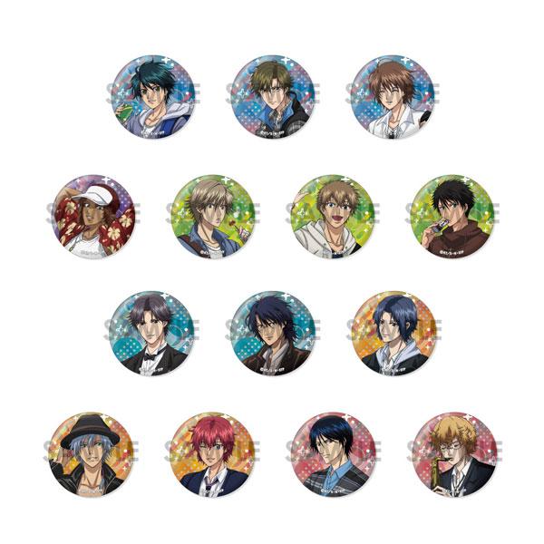 送料無料◇新テニスの王子様 トレーディングホログラム缶バッジ 〜王子