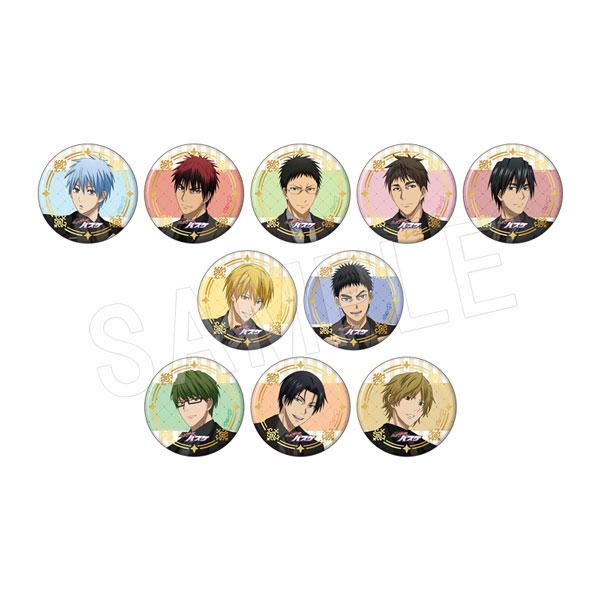 ふぇにくろ 缶バッチ 黒子のバスケ トレーディング箔押し風マット缶バッジ JF2026黒スーツ