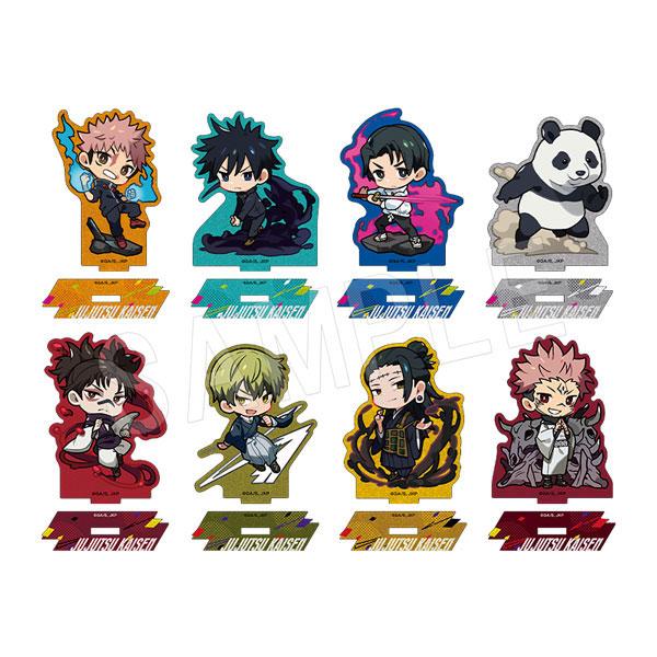 送料無料◇呪術廻戦 トレーディング グリッターアクリルスタンド Art