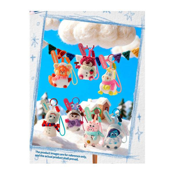 送料無料◇52TOYS BLINDBOX ピクサー・冬の雪小屋 ぬいぐるみスマホ