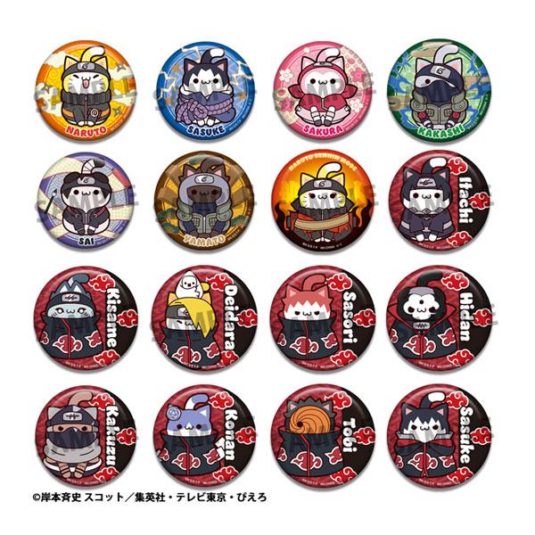 MEGA CAT PROJECT NARUTO-ナルト- 疾風伝 ニャルト！ 缶バッジ