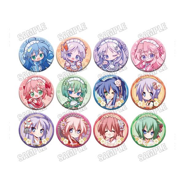送料無料◇『らき☆すた』 缶バッジコレクション (1BOX) メディコス