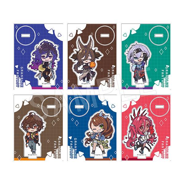 グラブル　ラウンドワン　アクスタ　アクリルスタンド　全種コンプリート 送料無料◇グランブルーファンタジー トレーディングアクリルスタンド