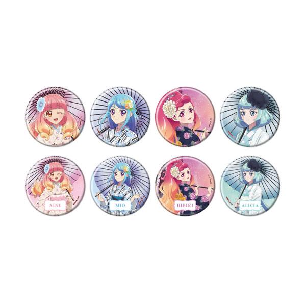 送料無料◇「アイカツフレンズ！」 缶バッジ05/梅雨ver. コンプリート