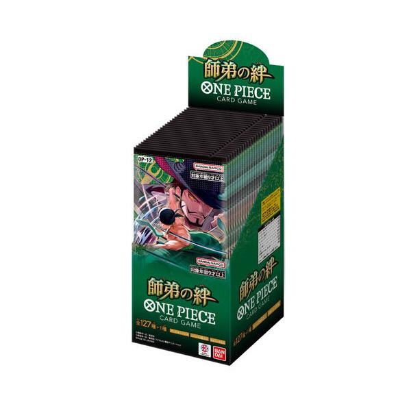 【即日発送】ONE PIECE CARD GAME 師弟の絆 　1カートン ONE PIECEカードゲーム ブースターパック 師弟の絆 (OP-12