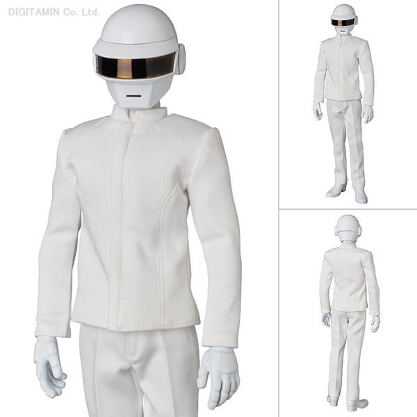 送料無料◆RAH DAFT PUNK (ダフトパンク) （WHITE SUITS Ver.）トーマ・バンガルテル メディコム・トイ  リアルアクションヒーローズ No.735（ZF09058）