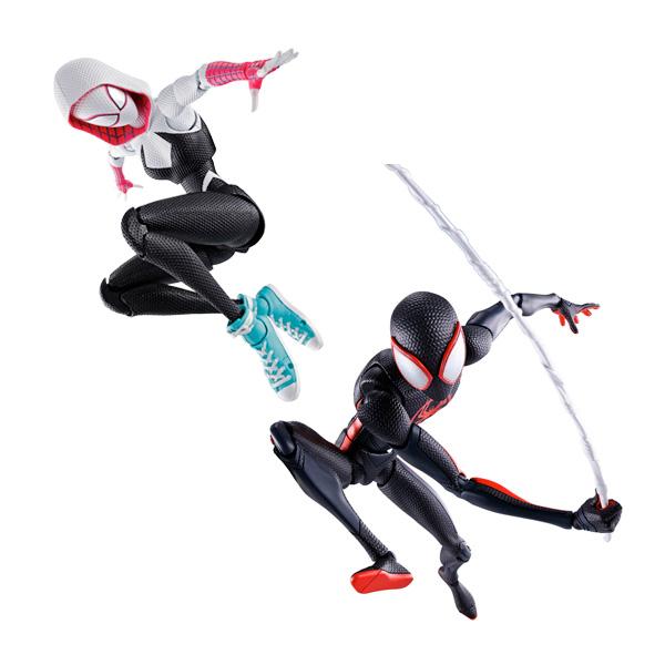 S.H.Figuarts スパイダーマン (マイルス・モラレス) ＋スパイダーグウェン (アクロス・ザ・スパイダーバース) セット販売 バンダイスピリッツ （ZF109010）