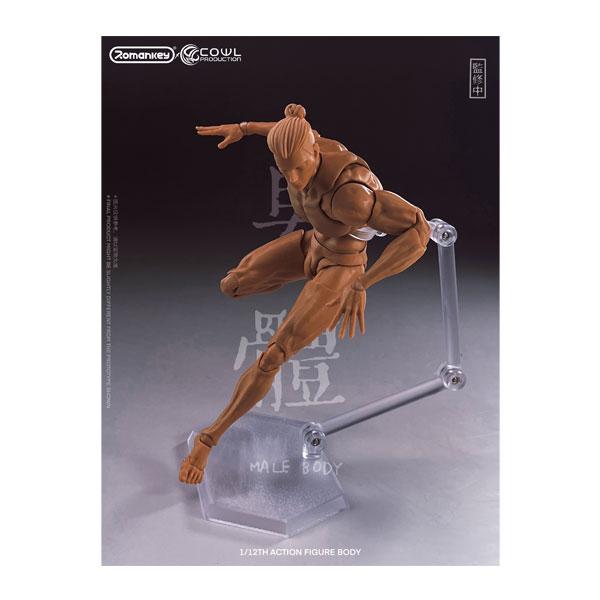 Romankey×COWL 1/12 超可動男性素体 (ナチュラル) 初回特典付き 