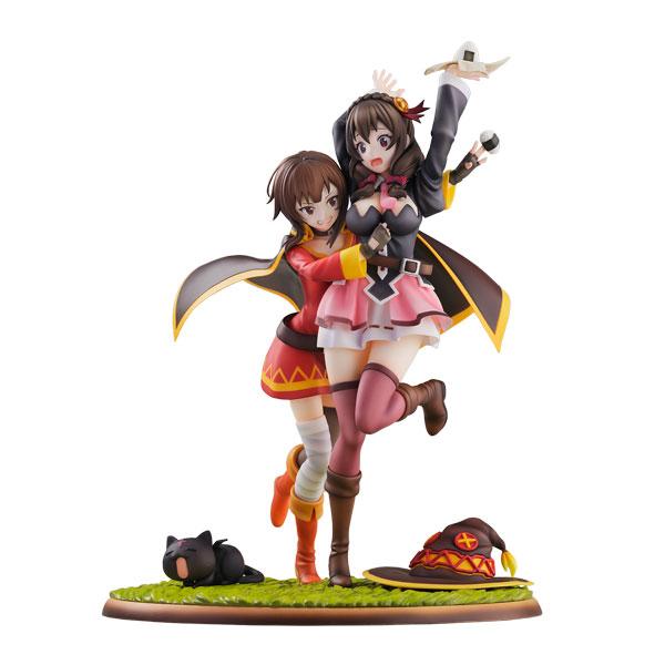 この素晴らしい世界に爆焔を！めぐみん&ゆんゆん　二人はお友達ver 渋スク SHIBUYA SCRAMBLE FIGURE めぐみん＆ゆんゆん -二人はお友達 Ver.-