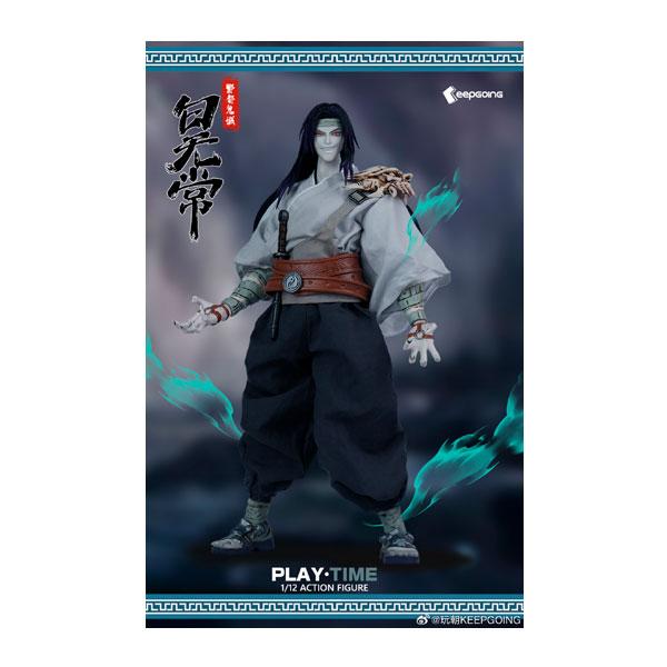 神鬼奇譚 シリーズ 豊都鬼城 白無常 黒無常 フィギュア 神鬼奇譚 シリーズ 豊都鬼城 白無常 1/12スケール可動フィギュア