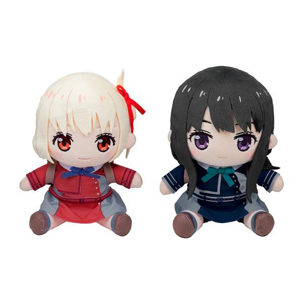 リコリス・リコイル　錦木千束　ねんどろいど　ぬいぐるみ　 各１体 リコリス・リコイル ぬいぐるみ 錦木千束 喫茶リコリコVer