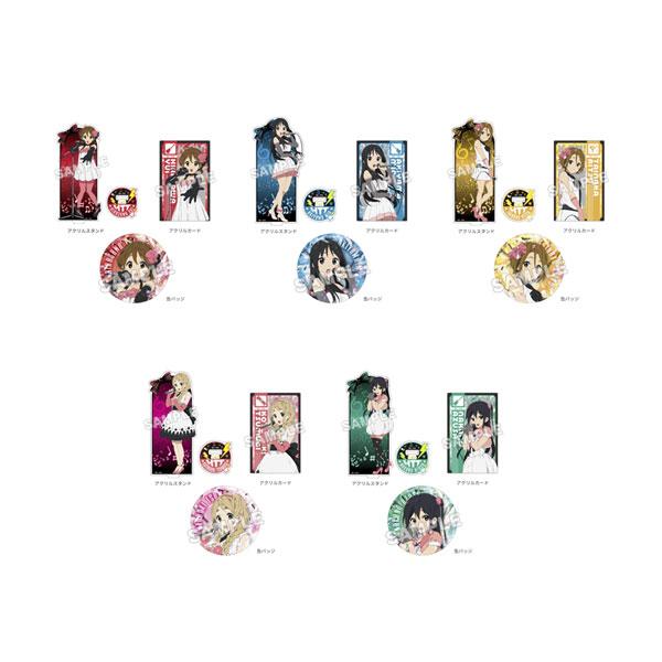 送料無料◆けいおん！ グッズセット 5種セット(平沢唯/秋山澪/田井中律/琴吹紬/中野梓) TBSグロウディア （ZG158709）