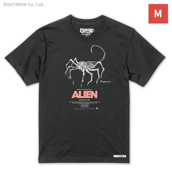 送料無料◇エイリアン フェイスハガー Tシャツ ブラック/ M Artwork by 