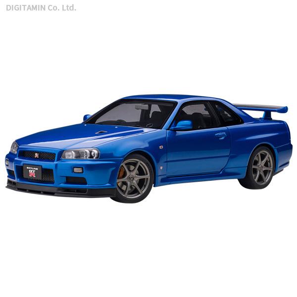 ★開閉ギミック付き精巧モデル★R34 GT-R VspecII 青 1/18 ☆開閉ギミック付き精巧モデル☆R34 GT-R VspecII 青 1/18
