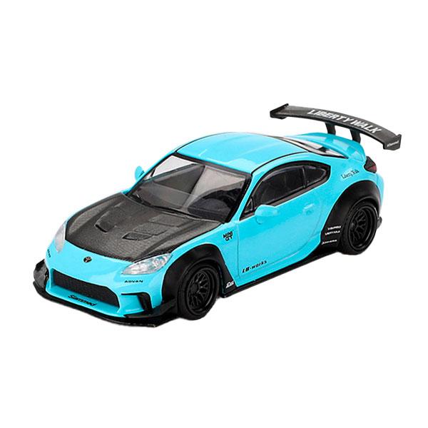 MINI-GT 1/64 Toyota GR86 LB☆Nation ベイビーブルー (右ハンドル