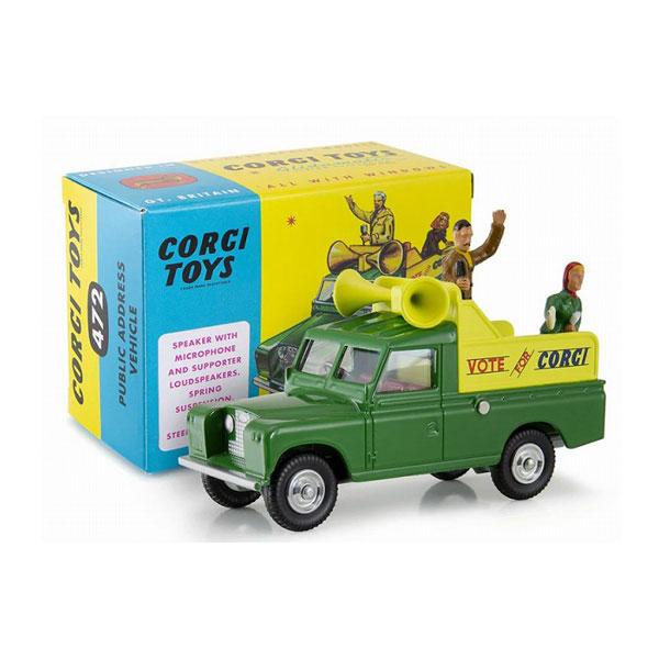 CORGI (コーギー) 1/46 コーギーモデルクラブ ＃472 ランドローバー