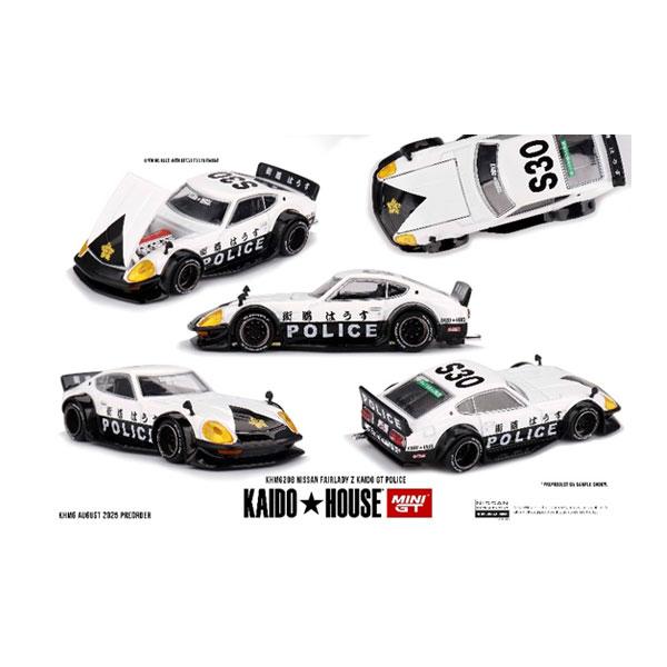 MINI-GT 1/64 Nissan フェアレディ Z Kaido GT ポリス (右ハンドル