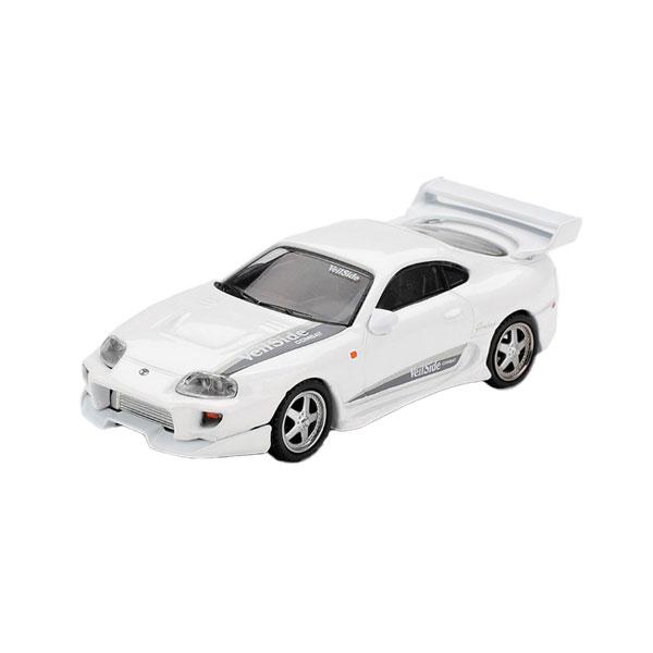 MINI-GT 1/64 Toyota スープラ VeilSide コンバット V-I ホワイト (左