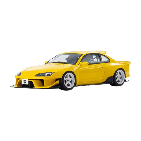 京商 送料無料◇京商 KSR18066Y 1/18 日産 シルビア S15 Khyzyl Saleem
