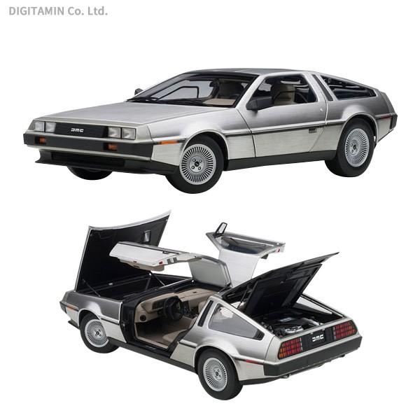 送料無料◇デロリアン DMC-12 （サテンシルバー） 完成品 ミニカー 