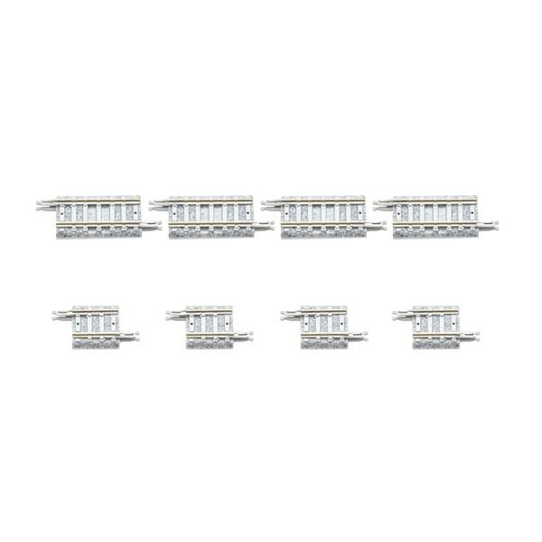 1098 TOMIX トミックス 端数PCレールS18.5・S33-PC (F) (各4本セット) Nゲージ 鉄道模型（ZN141362）