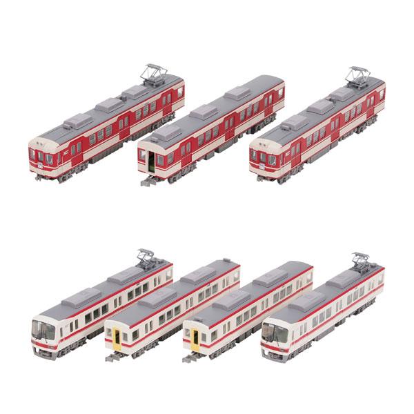 送料無料◆セット販売 トミーテック 鉄道コレクション 神戸電鉄1000系(503編成) 3両セット＋2000系(2007編成) 4両セット 1/150(Nゲージ) 鉄道模型（ZN147657）