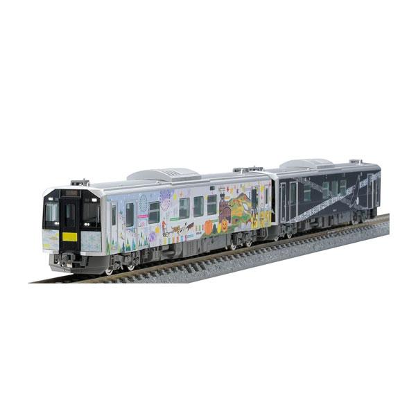 送料無料◆98139 TOMIX トミックス JR H100形ディーゼルカー (根室線・宗谷線ラッピング車) セット(2両) Nゲージ 鉄道模型（ZN149234）