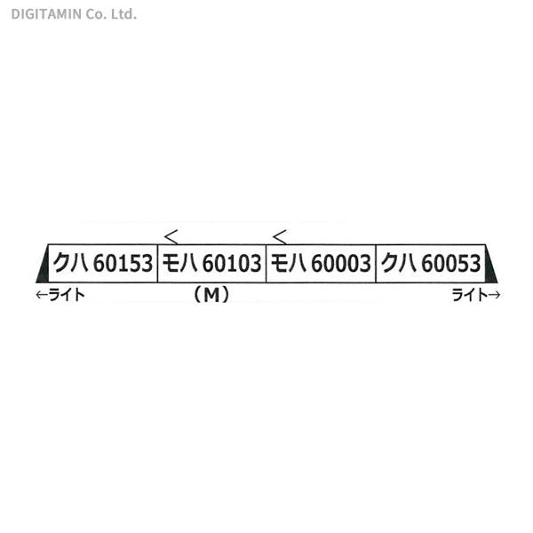 送料無料◆A7573 マイクロエース 小田急ロマンスカー60000形 MSE改良品 増結4両セット Nゲージ 鉄道模型（ZN72645）