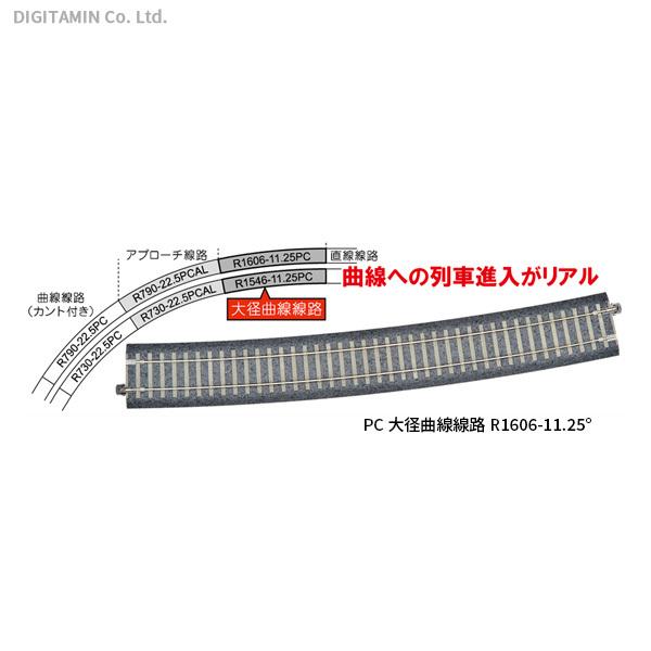 KATO HOゲージ PC曲線線路 R790-22.5° 4本入 2-251 鉄道模型用品