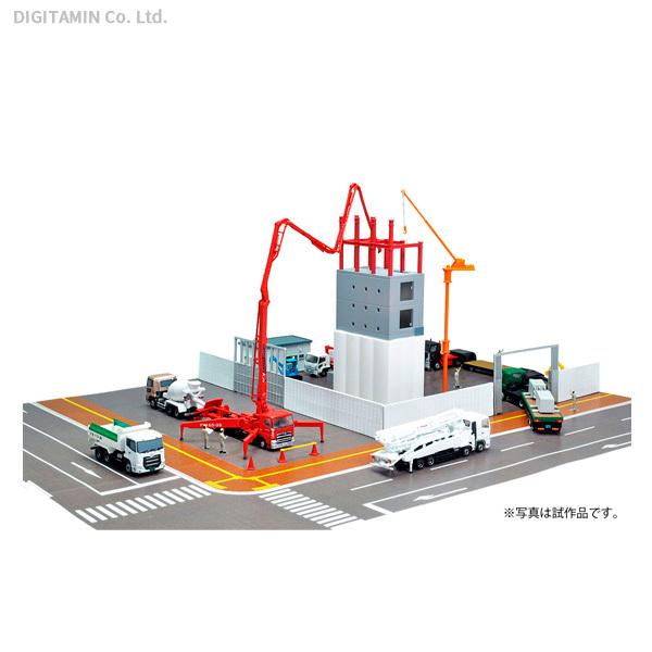 働く乗り物 送料無料◇トミーテック GJ！はたらくのりもの百景 002 未来を築く建設