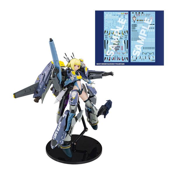 送料無料◆アオシマ V.F.G. No.MC-18 マクロスF VF-25S スーパーメサイア プラモデル＋VF-25汎用デカールセット セット販売 （ZP148696）