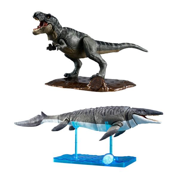 T レックス　モササウルス　セット BANDAI（バンダイ） プラノサウルス JURASSIC WORLD 2種セット (T
