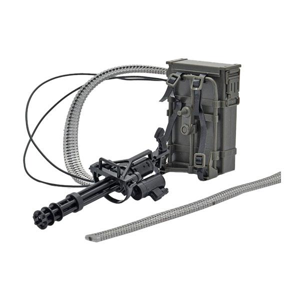 ミニガン 　トイテックディスプレイモデル　Ｍ134　　ブラック 多連装バレル リトルアーモリー (LA022) M134ミニガンタイプ プラモデル トミー