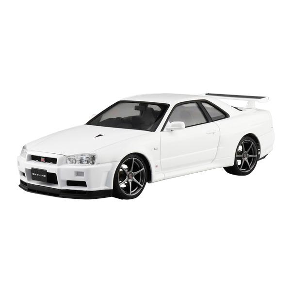 アオシマ 1/24 プリペイントモデル No.03-B ニッサン BNR34 
