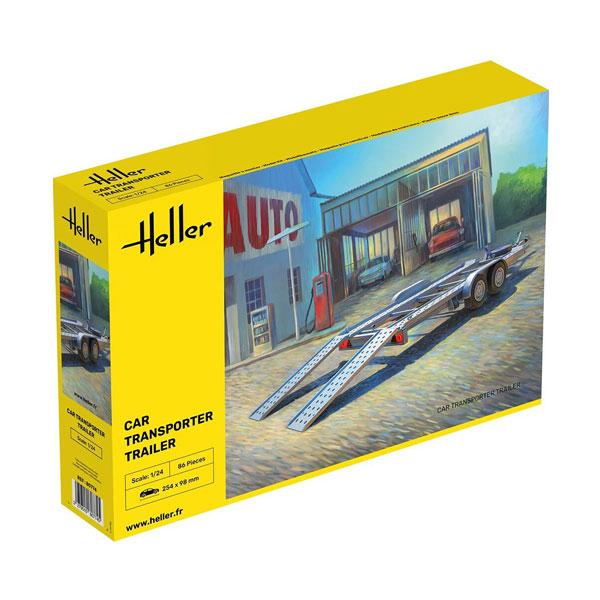 エレール 1/24 カートランスポートトレーラー プラモデル HE80774 （ZS116646）