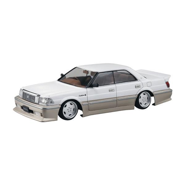アオシマ V8 クラウン UZS131 3台セット UZS131 クラウン `89 ブリスタースタイル (トヨタ) (プラモデル