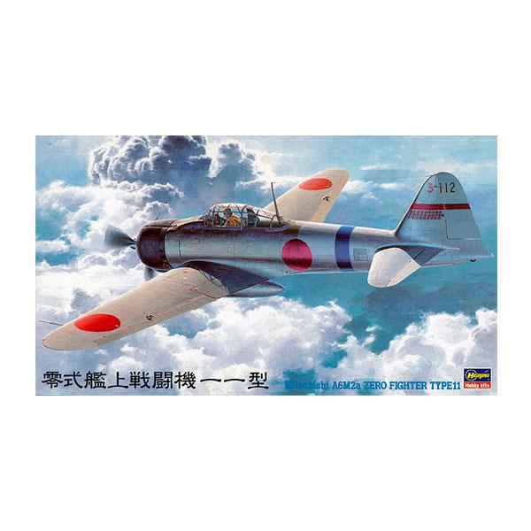 ハセガワ 1/48 三菱 A6M2a 零式艦上戦闘機 11型 プラモデル JT42