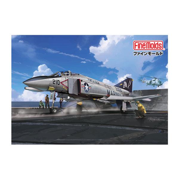 ファインモールド 1/72 アメリカ海軍 F-4N 戦闘機 VMFA-531