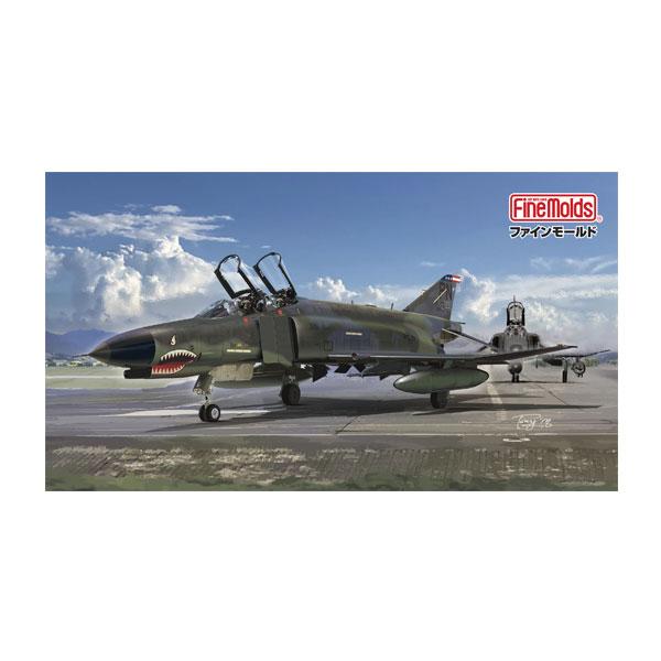 ファインモールド 1/72 アメリカ空軍 F-4E 戦闘機 (後期型) “クラーク エアベース” プラモデル FF06 （ZS148947）