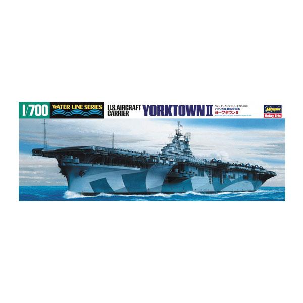 ハセガワ 1/700 ウォーターラインシリーズ アメリカ航空母艦 ヨーク