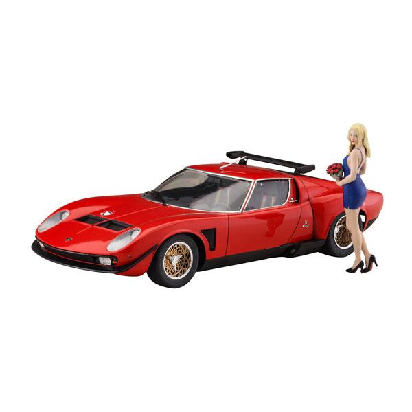 ハセガワ 1/24 ランボルギーニ イオタ SVR w/ガールズフィギュア