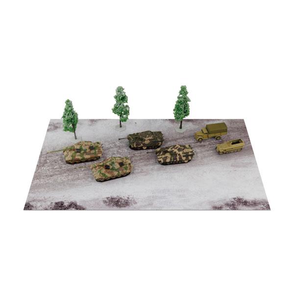 ピットロード 1/144 WWII バルジの戦い(ラインの守り作戦・1944) ジオラマセット SPKシリーズ プラモデル SPK05 （ZS168483）