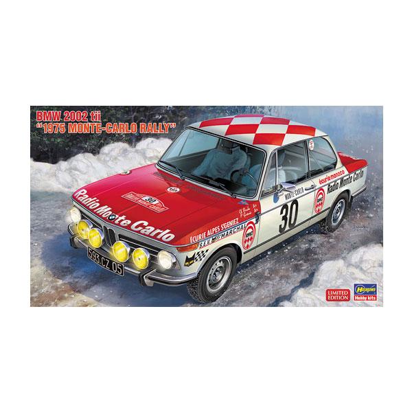 ハセガワ 1/24 BMW 2002 tii “1975 モンテカルロ ラリー” プラモデル